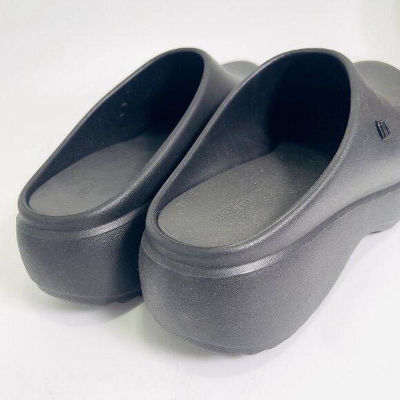 Melissa Free Clog Platform Black Slip-On Chunky Platform Sandals Women’s Size 9 - Picture 5 of 9